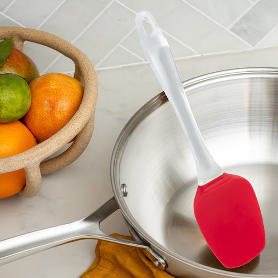 Лопатка кухонная силиконовая 25х6 см Kamille KM-7502