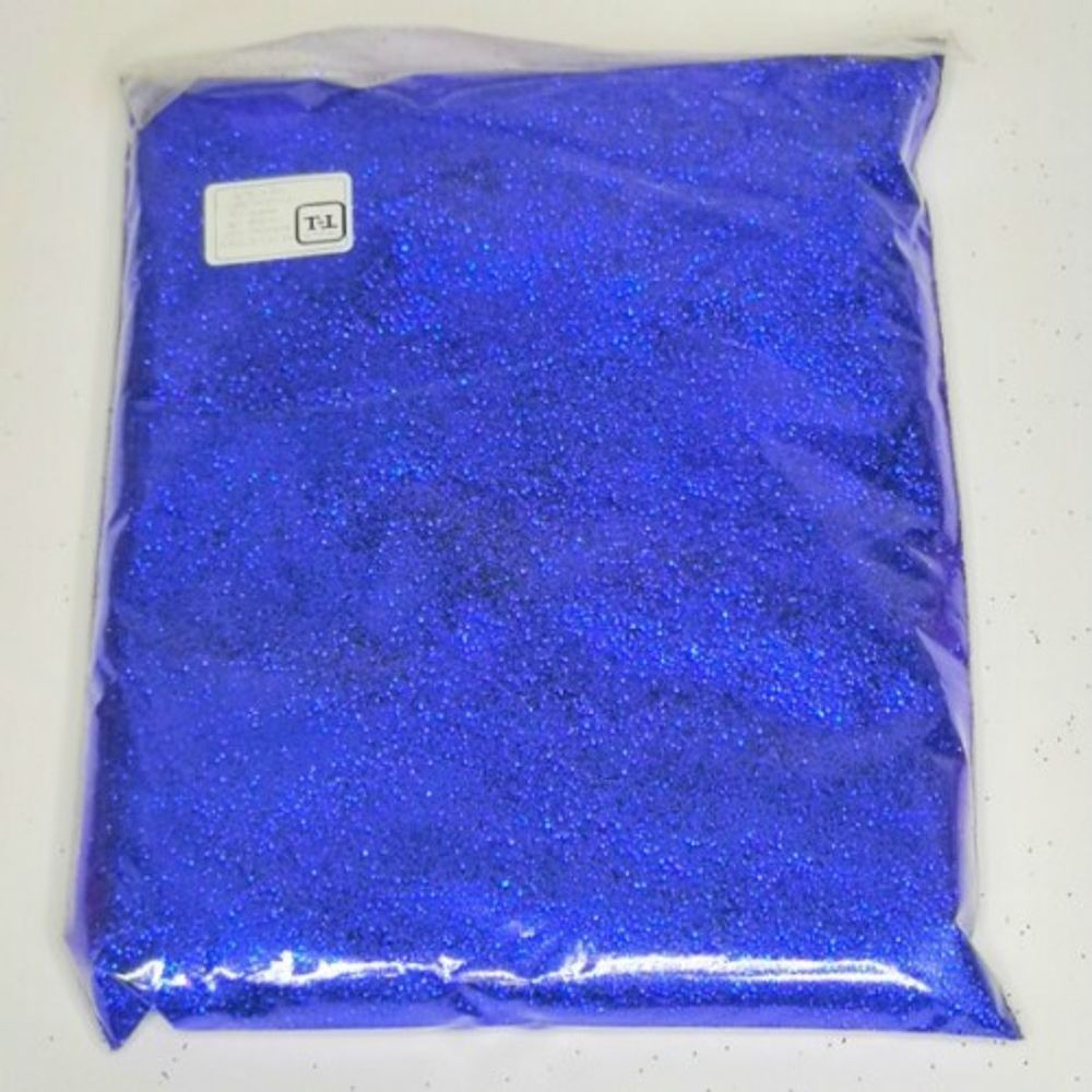 БЛЕСК 360 ЦВЕТНОЙ - СИНИЙ 0.4 мм. (средние)