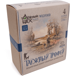 Набор Mix №4 (Медведь, Бобр, Лосось, Нельма) ТЦ