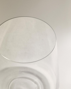 Zara Home стакан из стекла, цвет прозрачный, 9.6 см