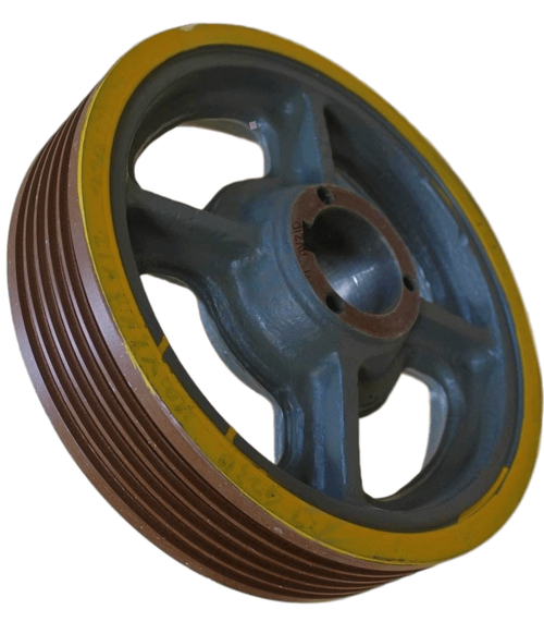Канатоведущий шкив Ø 340 мм канавки 5x8 мм лебедка YJ140 Torindrive