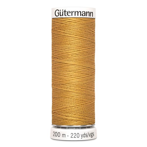 Нитки универсальные Gutermann Sew-all 100 (200 метров), 5 кат. | 968 золотой