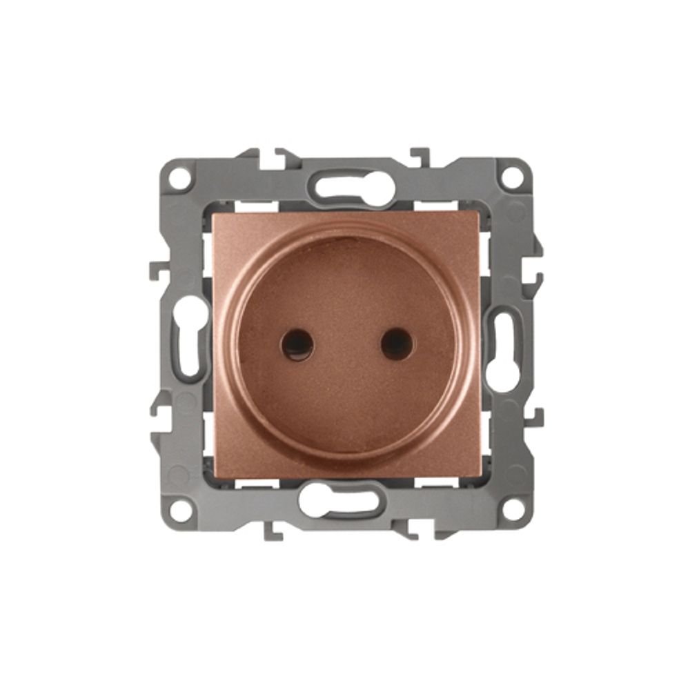 12-2105-14 ЭРА Розетка 2P, 16A-250В, IP20, Эра12, медь