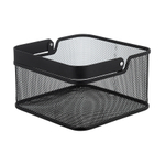 Корзина для хранения квадратная ferrant, 20,3х20,3х11,5 см, черная