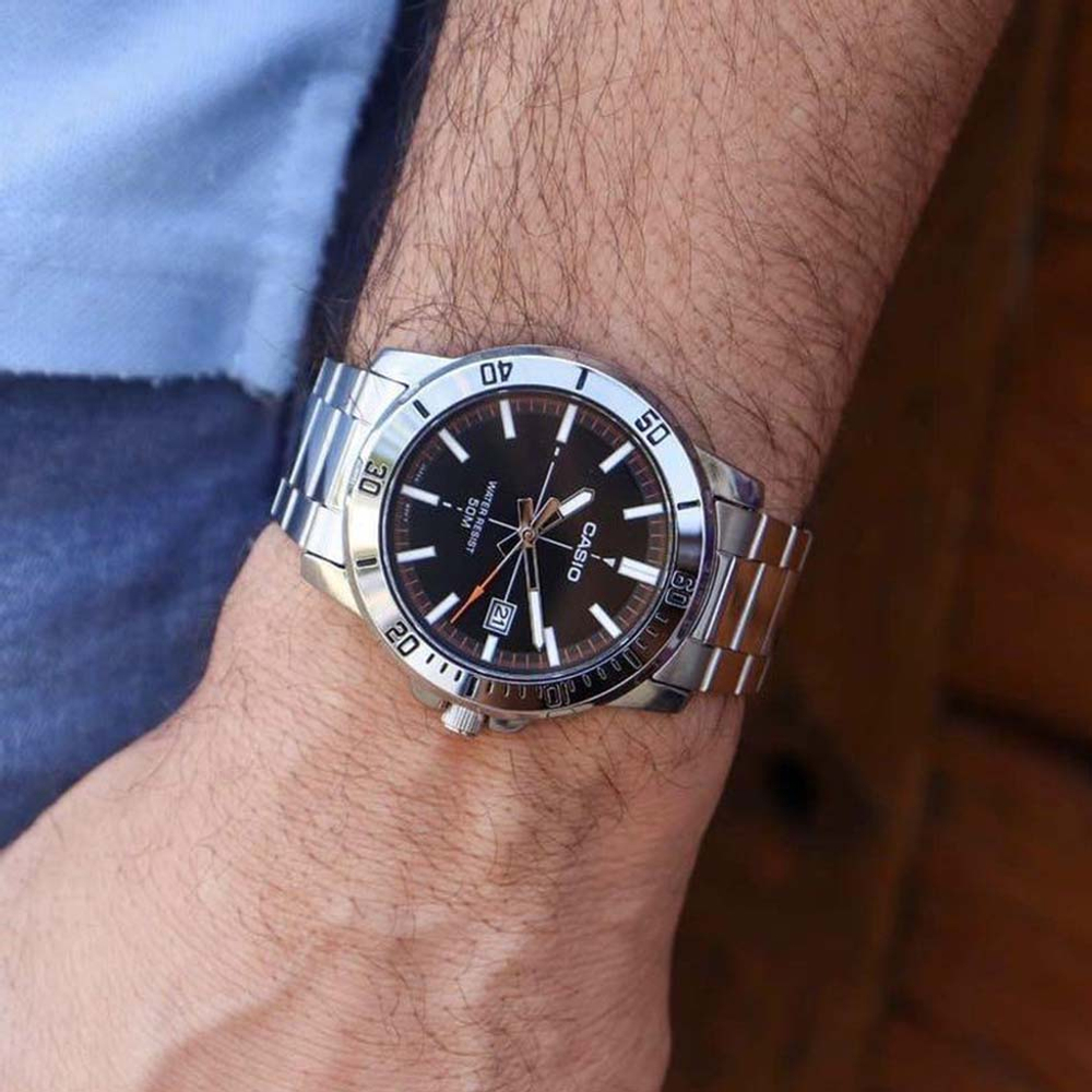 CASIO Analog MTP VD01D 1E2