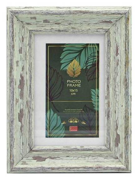 Фоторамка пластик 10х15 см Феничи зеленый