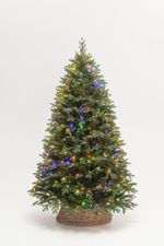 Елка с гирляндой 2в1 «Ванкувер» (Литая+пвх) 150 см / 1,5 м