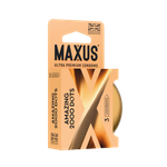Презервативы MAXUS 2000 Amazing Dots №3 в железном кейсе, точечные, 3 шт