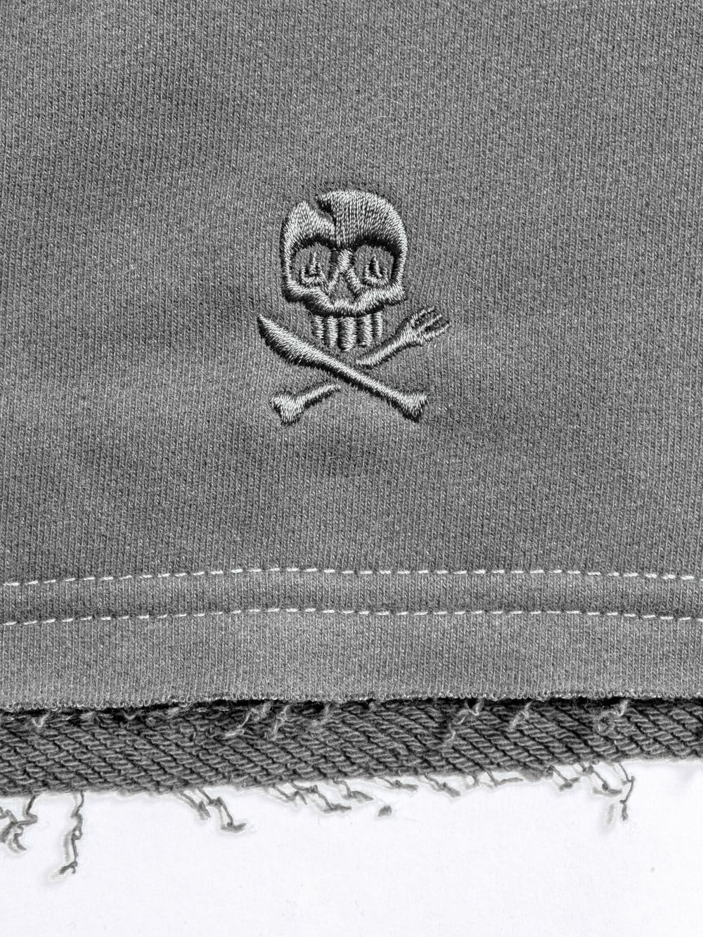 Шорты Hardlunch Logo меланж серые