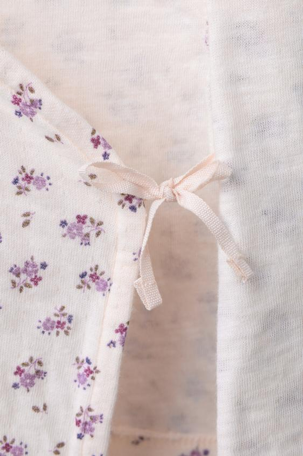 ZARA ФУТБОЛКА КИМОНО С ЦВЕТОЧНЫМ ПРИНТОМ, ЦВЕТ РОЗОВОГО ДЕРЕВА