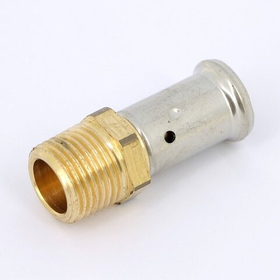 Пресс муфта наружная резьба Henco 26 x 3/4*