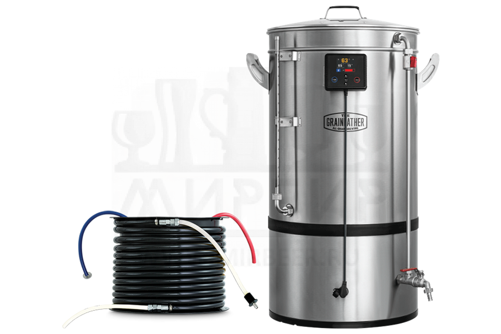 Автоматическая пивоварня Grainfather "G70" с bluetooth, с противоточным чиллером