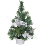 Елка декоративная «Сказочный блеск» 30 см, Серебро