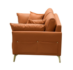 Диван CALIFORNIA NAPPA SF002 (2-х местный) коричневый 6606