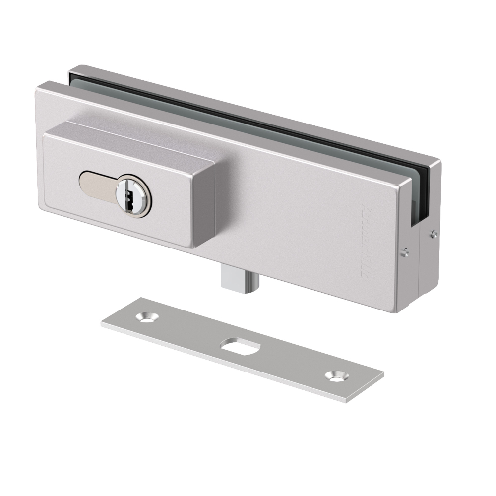 Замок для стеклянной двери Range.GL.L10 SS нерж. сталь