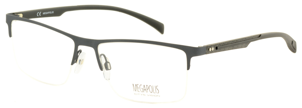 Оправа для очков Megapolis 1256 Grey с футляром