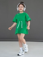 Платье в сад спортивное на завязках детское