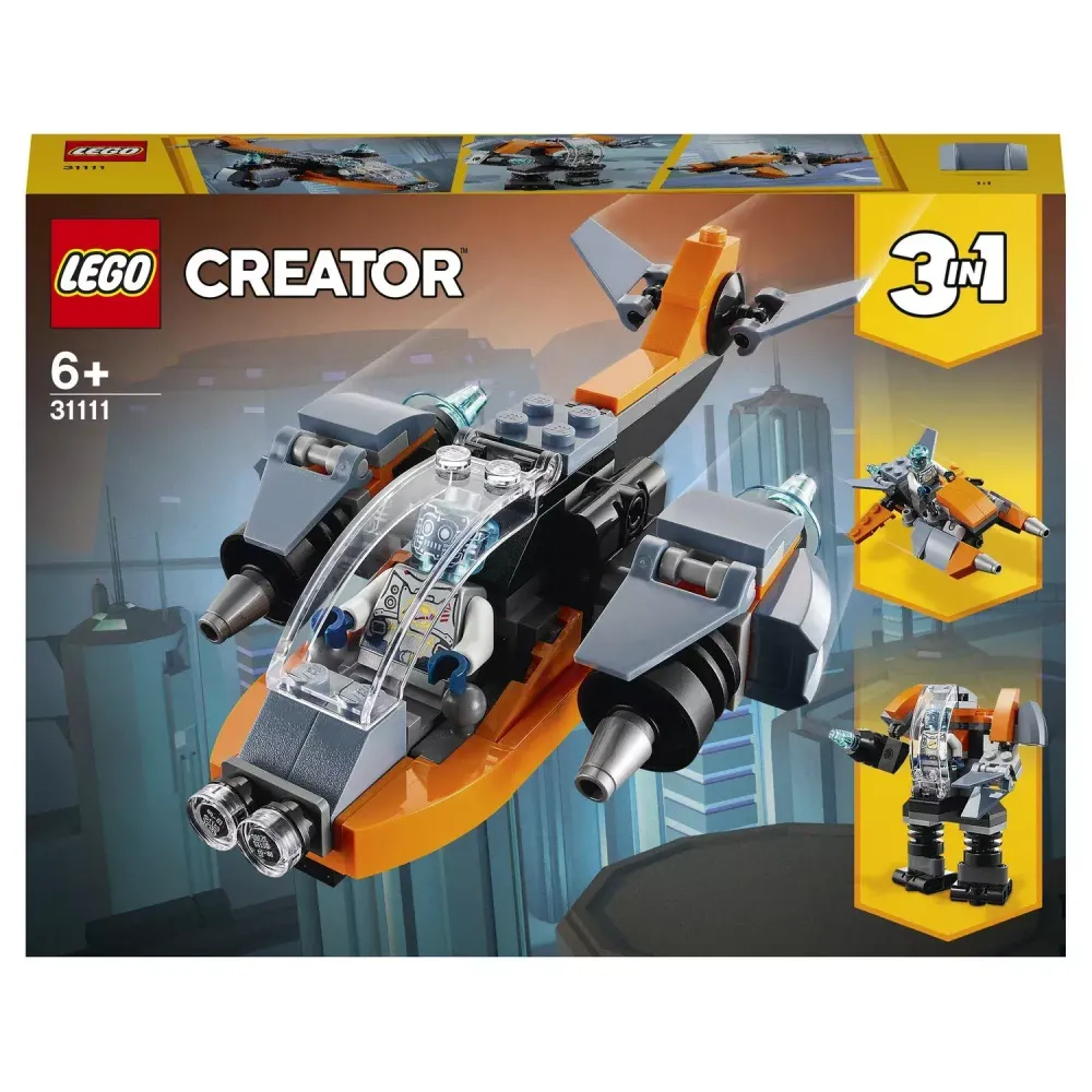 Конструктор LEGO Creator 31111 Кибердрон