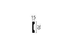ПЛИНТУС ПОТОЛОЧНЫЙ WD2 WALLSTYL