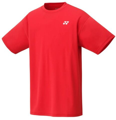 Футболка мужская теннисная Yonex Men's Crew Neck Shirt - sunset red