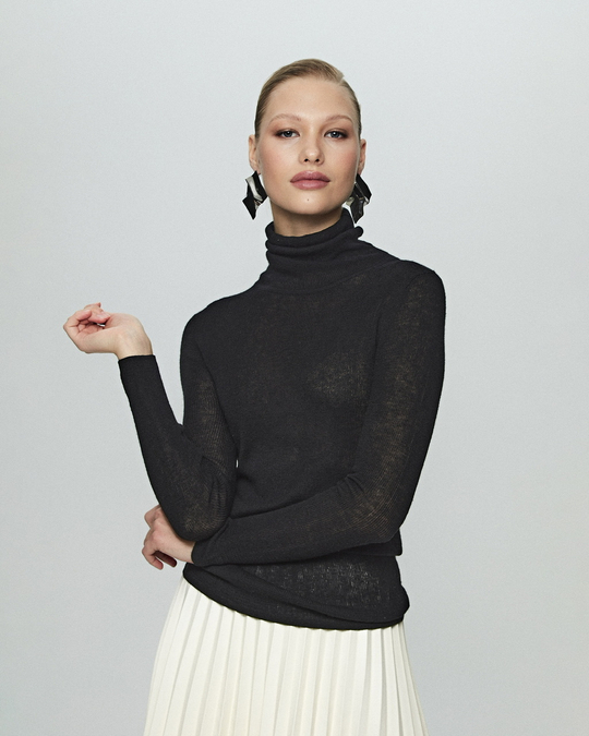 Водолазка из кашемира со швом