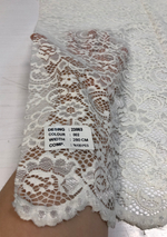Тюль гипюр El Desing арт. 23863 col. 002 молочный (высота 280 см, Турция)