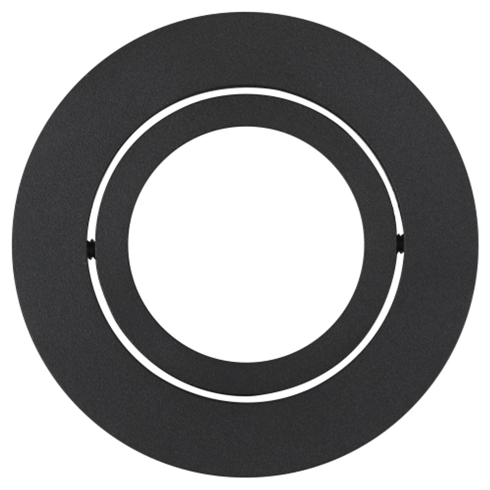 Встраиваемый светильник алюминиевый ЭРА KL86 BK MR16/GU5.3 черный