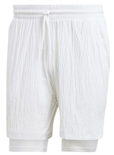 Мужские теннисные шорты Adidas 2in1 Short Pro - white
