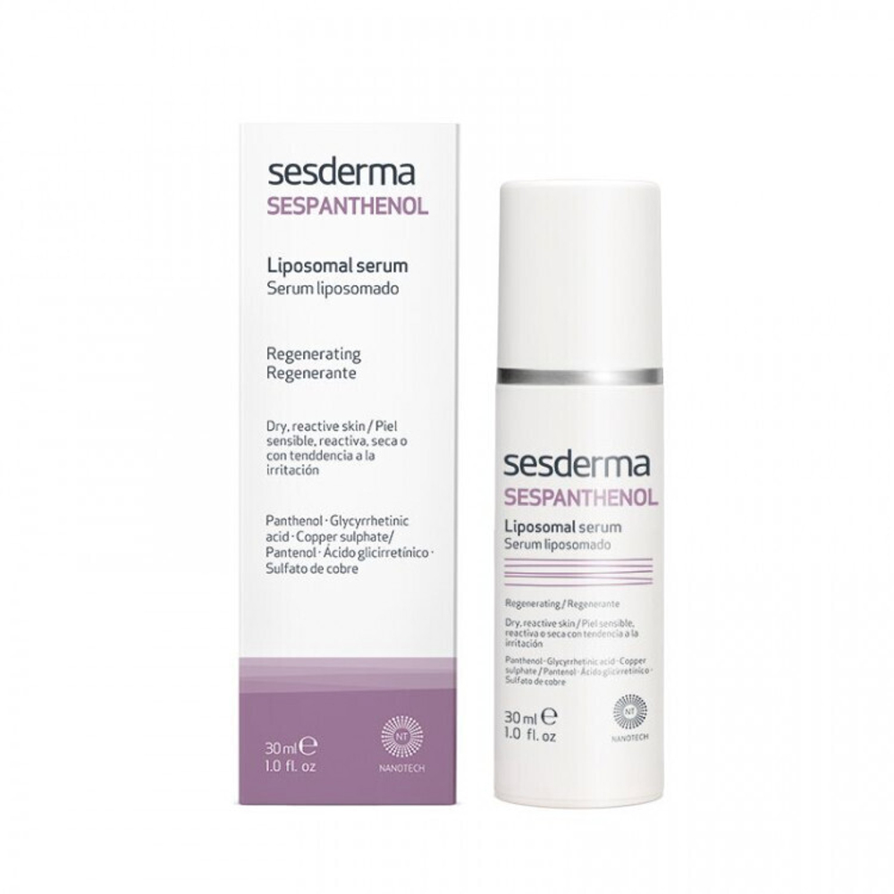 Sesderma SESPANTHENOL Serum - Сыворотка липосомальная восстанавливающая. 30 мл