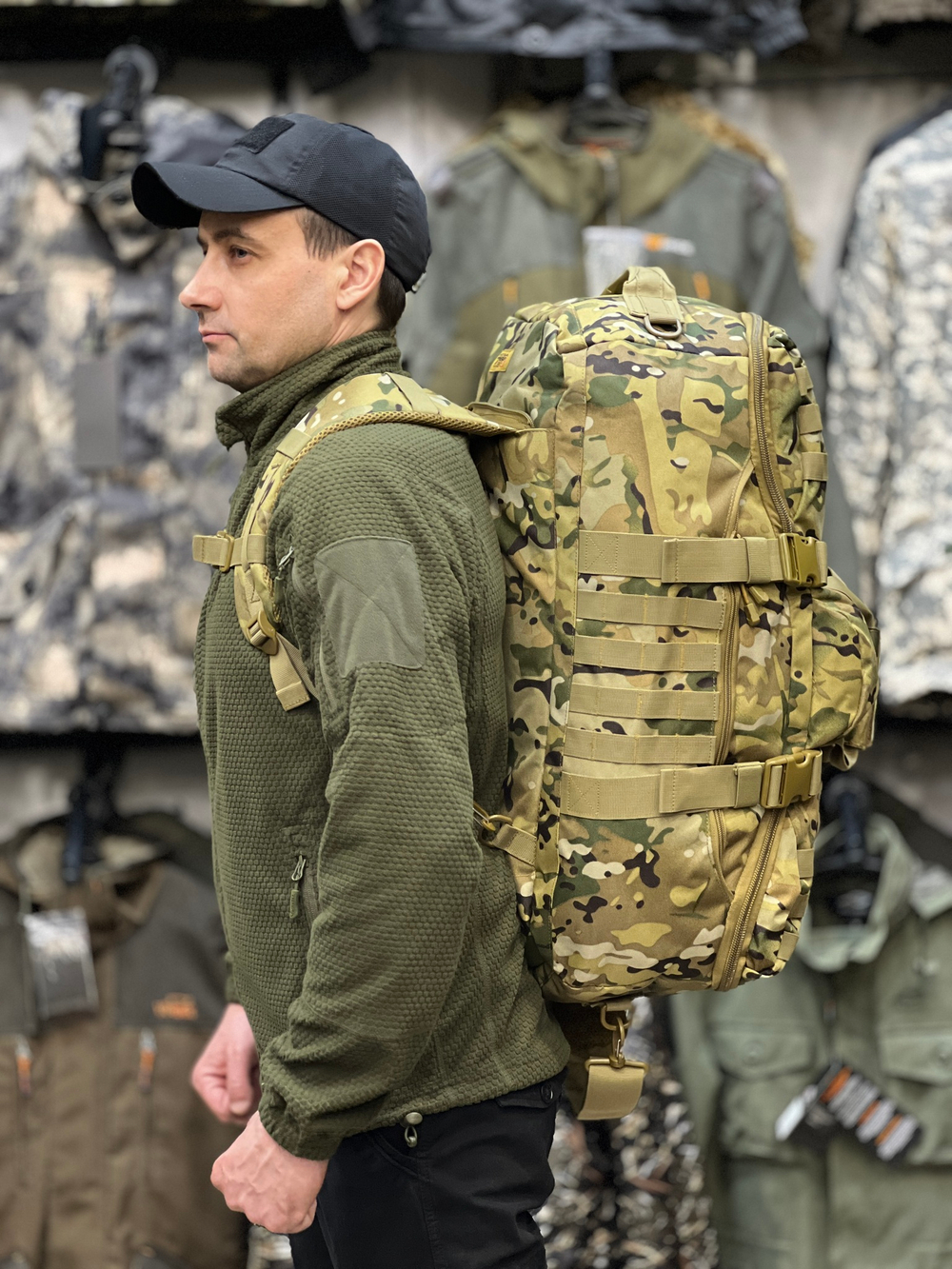 Рюкзак-сумка баул 7.62, 60 л, Мультикам