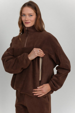 Анорак Арктика для беременных и кормящих мам, Шоколад