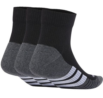 Теннисные носки Adidas Performance Climacool Cushioned Quarter 3P - black/white