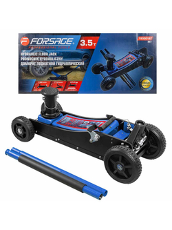 Домкрат подкатной гидравлический 3.5т (h min 155мм, h max 710мм) Forsage F-T830018Z MT