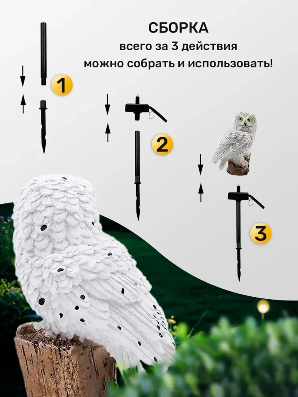 NOLA HOME Уличный светильник, 1.2W, количество ламп:1шт