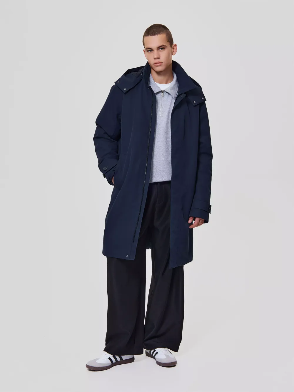 Плащ мужской КУМИР (KUMIR) NORPPA маренго