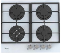 Газовая стеклянная варочная панель Korting HGG 6722 CTW