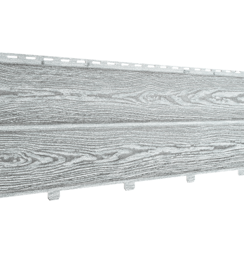 Фасадные панели (Цокольный Сайдинг) Ю-Пласт Хокла Винтаж Пепел