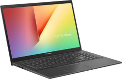 Ноутбук ASUS VivoBook S15 M513UA-BQ320T AMD Ryzen 5 5500U/8Gb/1Tb SSD Nvme/15.6; IPS FHD AG (1920x1080) WiFi6/BT/Backlit KB/Windows 10 Home/Indie Black/Wired optical mouse