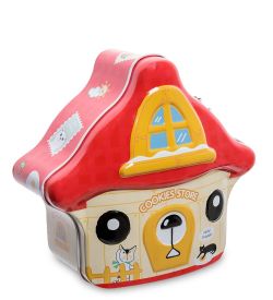 BX- 53/2 Металлическая копилка «Пряничный домик»