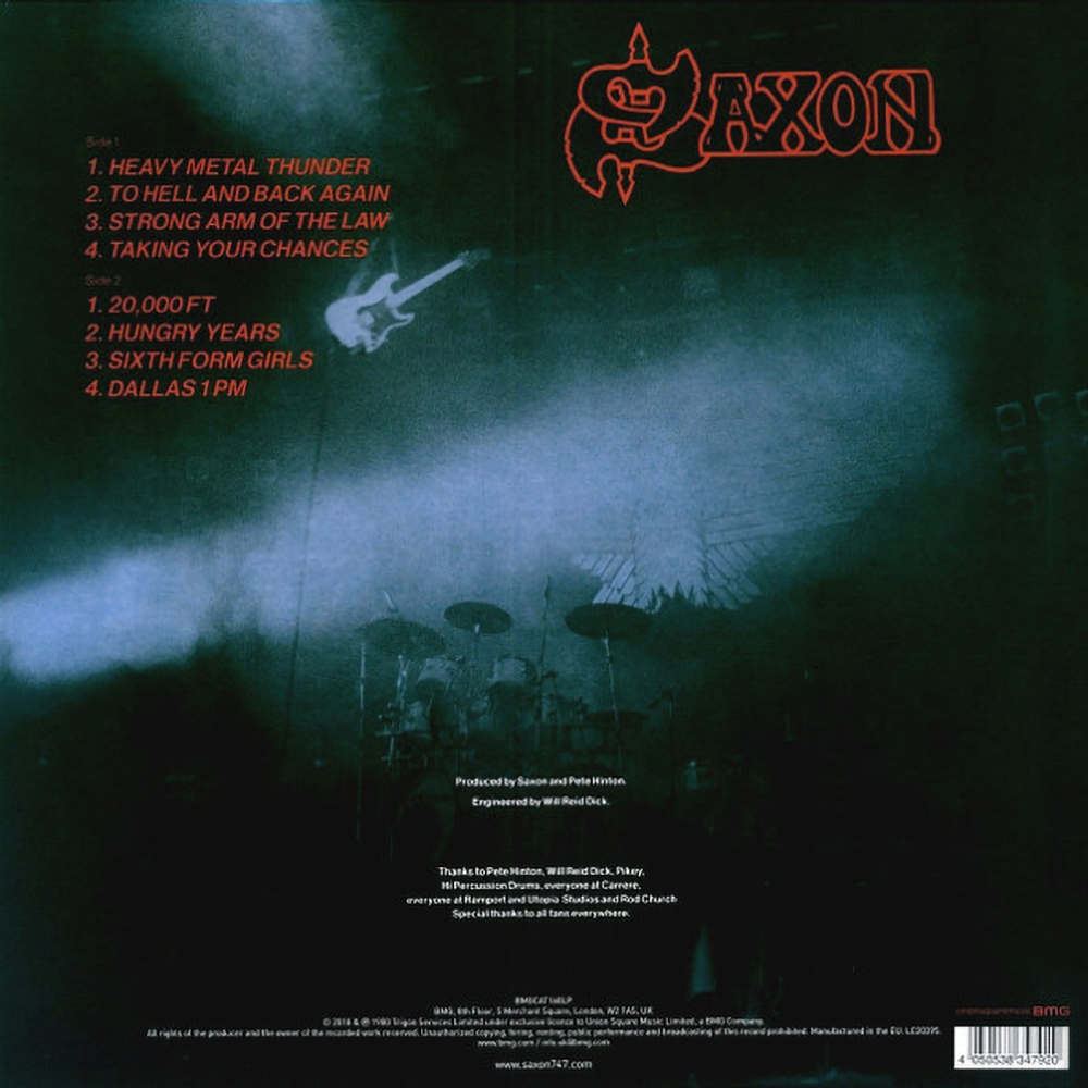 Saxon / Strong Arm Of The Law (Coloured Vinyl)(LP)