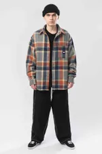 Рубашка Codered Harbor Wide Серый/Нэви/Рыжий/Бежевый Светлый