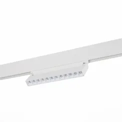 ST364.546.12 Магнитный трековый светильник белый LED 1*12W 4000K 1 009Lm Ra>80 36° IP20 L219xW22xH10 СКАЙЛАЙН 48V