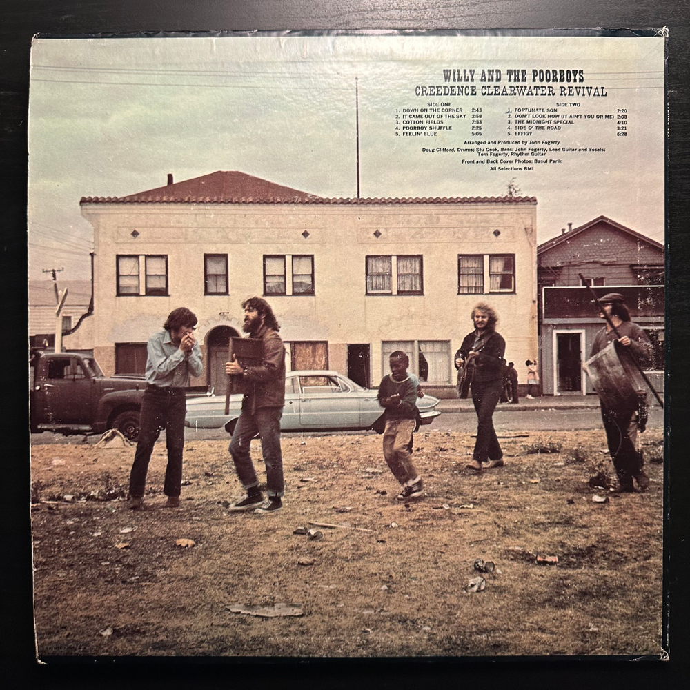 Creedence Clearwater Revival ‎– Willy And The Poor Boys (США 1969г.)
