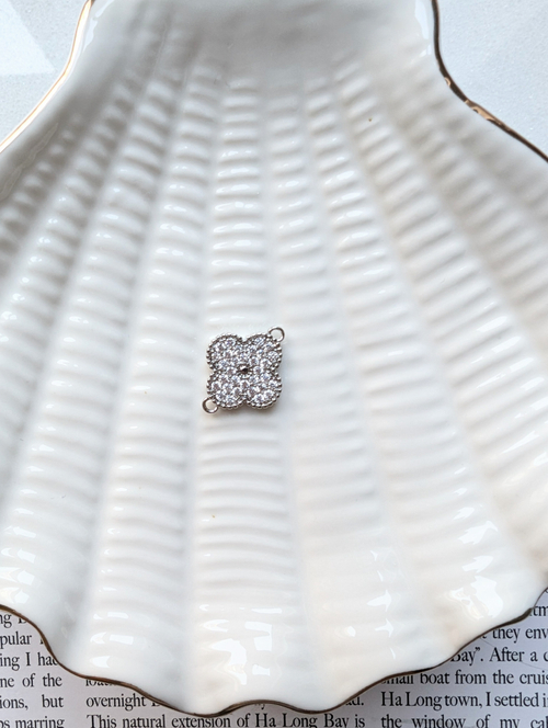 Коннектор с фианитами,