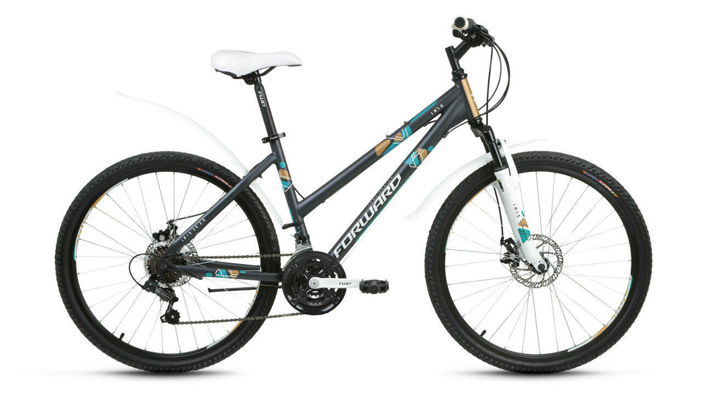 Женский велосипед Forward Iris 26 2.0 disc (2018)