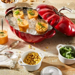 STAUB - Мини-кокотница 200мл 10см бирюзовый / артикул   40508-159-4  / GTIN 00810111