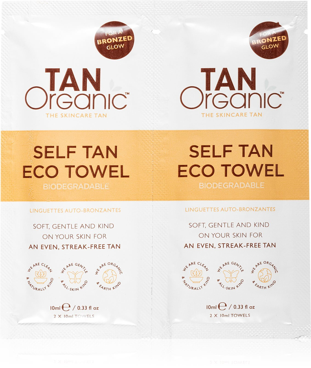 TanOrganic The Skincare Tan - автозагар салфетка /   2x10  ml  / GTIN 5391521781437