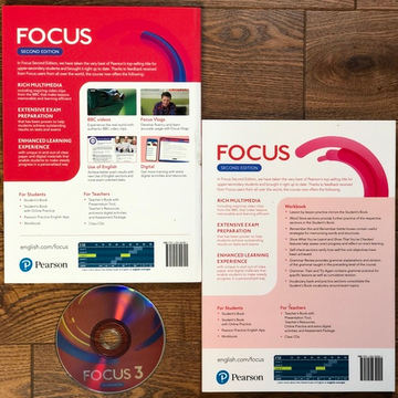Focus Second Edition 3 (SB + WB + CD)