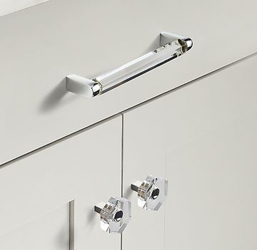 Ручка скоба RH Lambeth Crystal Hexagonal