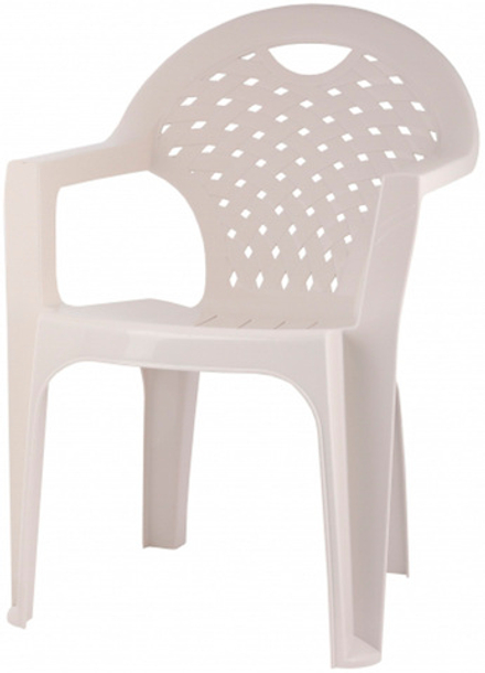 Кресло Альтернатива, 58,5 x 54 x 80 см, белое